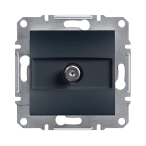 Schneider Electric Asfora - EPH3700171 - SAT aljzat, végzáró, 1 dB, antracit