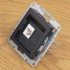 Schneider Electric Asfora - EPH4300171 - 1xRJ45 Cat5e UTP aljzat, antracit