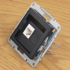   Schneider Electric Asfora - EPH4300171 - 1xRJ45 Cat5e UTP aljzat, antracit