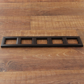   Schneider Electric Asfora - EPH5800571 - Ötös keret, vízszintes, antracit