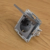 Schneider Electric Asfora - EPH3100162 - 2P+F csatlakozóaljzat, csapfedeles, csavaros, acél