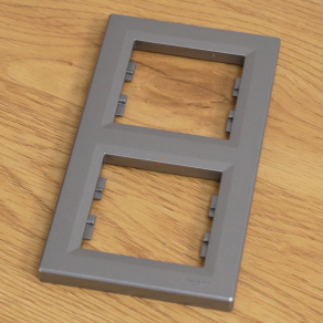   Schneider Electric Asfora - EPH5810262 - Kettes keret, függőleges, acél