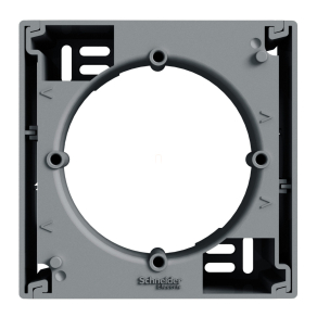   Schneider Electric Asfora - EPH6100162 - Egyes kiemelőkeret, vízszintesen sorolható, acél