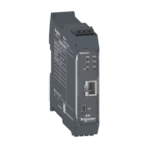 Schneider Electric Preventa XPS MCM - XPSMCMCO0000EIG biztonsági vezérlő, kommunikációs modul, Ethernet IP, 1xRJ45, rugós