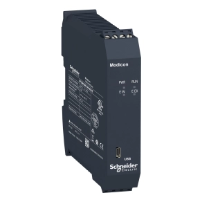 Schneider Electric Preventa XPS MCM - XPSMCMCO0000UB biztonsági vezérlő, kommunikációs modul, univerzális, 1x Mini USB, csavaros