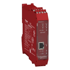 Schneider Electric Preventa XPS MCM - XPSMCMEN0100HT biztonsági vezérlő, biztonsági sebességfigyelő modul, 1 HTL enkóder + 2 közelités értékelő bemenet