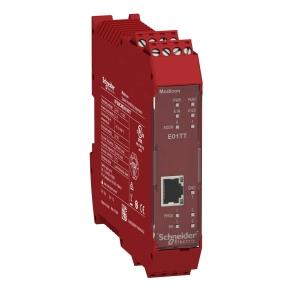 Schneider Electric Preventa XPS MCM - XPSMCMEN0100TT biztonsági vezérlő, biztonsági sebességfigyelő modul, 1 TTL enkóder + 2 közelités értékelő bemenet
