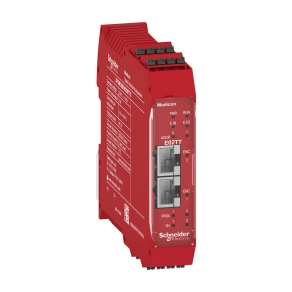 Schneider Electric Preventa XPS MCM - XPSMCMEN0200TTG biztonsági vezérlő, biztonsági sebességfigyelő modul, 2 TTL enkóder + 2 közelités értékelő bemenet