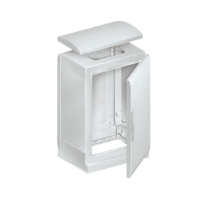   Schneider Electric PanelSeT PLA - NSYPLAZT773G műanyag szekrény védőtetővel, magasító kerettel