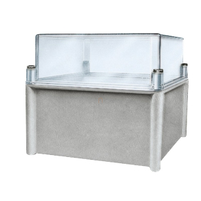   Schneider Electric PanelSeT PLS - NSYPLS2727AG - Átlátszó fedelű doboz 27x27x23