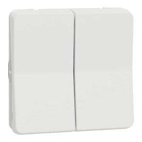 Schneider Electric Mureva Styl - MUR39022 - Kettős váltókapcsoló (106+6), polárfehér