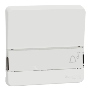 Schneider Electric Mureva Styl - MUR39203 - Billentyű, jelzőfényes cimketartóval, polárfehér