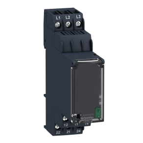   Schneider Electric Harmony Control Relays - RM22TG20 - háromfázisú fázisfigyelő relé, 2CO, 8A, 208…480VAC