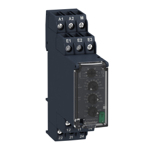   Schneider Electric Harmony Control Relays - RM22UA31MR - feszültségfigyelő relé, kikapcsolás késleltetővel, 2CO, 8A, 24…240VAC/DC, mérési tart.:0,05…5V