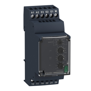   Schneider Electric Harmony Control Relays - RM35JA32MR - áramfigyelő relé, kikapcsolás késleltetővel, 2CO, 8A, 24…240VAC/DC, mérési tart.:150mA....15A