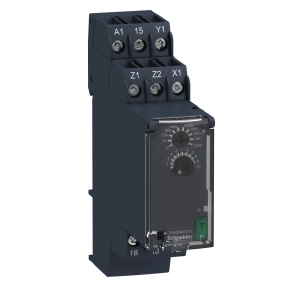 Schneider Electric Harmony Timer Relays - RE22R1MAMR - multifunkciós időrelé 8 A, 1 C/O, időzítés: 0,05 s–300 h, tápfeszültség 24–240 V AC/DC