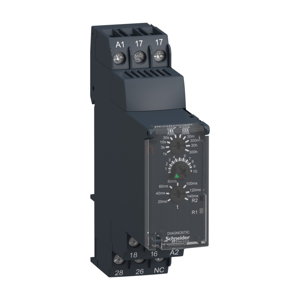 RE22R2QGMR RE22 csillag-delta indító időrelé 2CO Schneider