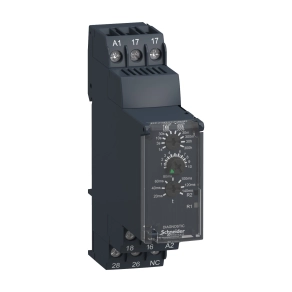 Schneider Electric Harmony Timer Relays - RE22R2QGMR - csillag - delta indító időrelé, Qg, 2CO, 8A, 24 - 240VAC/DC