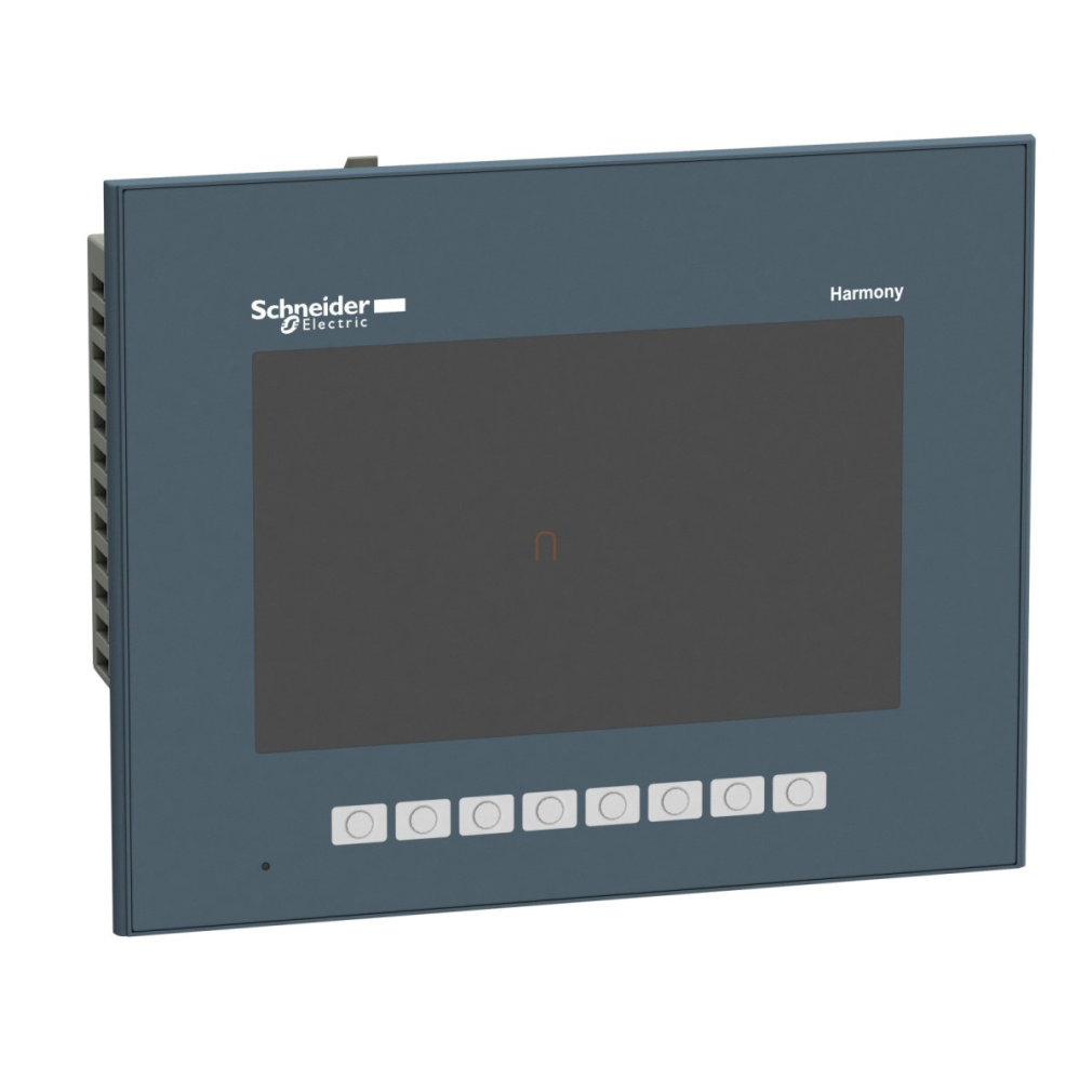 Harmony GTO általános HMI panel, 7col, 800x480 WVGA, 8 funkció gomb, lakk HMIGTO3510FC Schneider