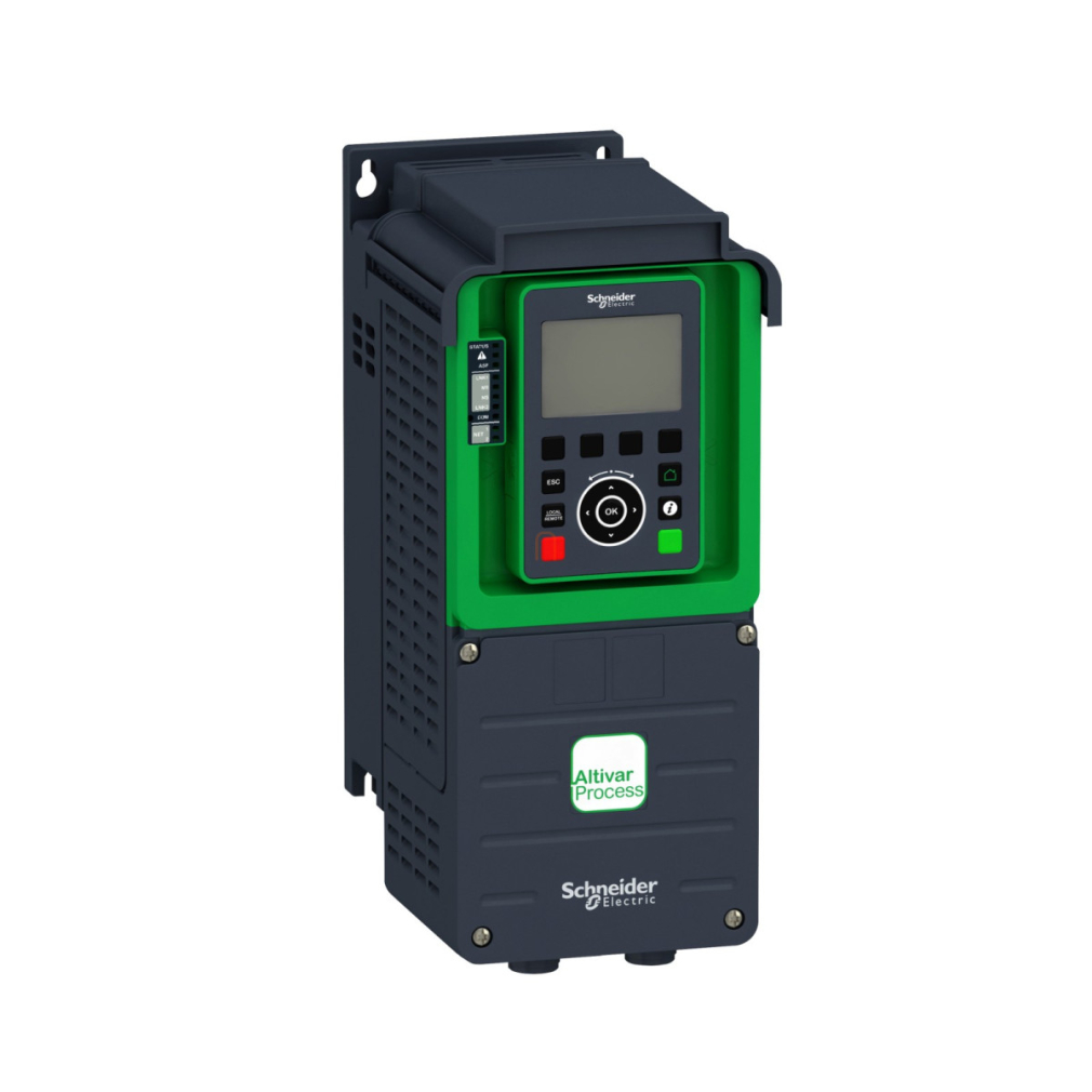 ATV930 frekvenciaváltó, 2,2kW, 3f, 400VAC, IP21, falra szerelhető, fékező egységgel ATV930U22N4 Schneider