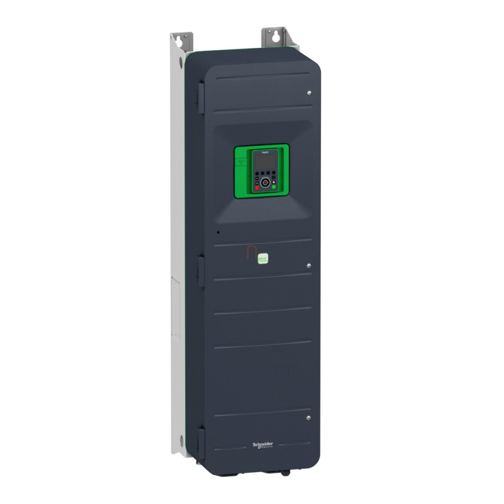 ATV950 frekvenciaváltó, 75kW, 3f, 400VAC, IP55, falra szerelhető, fékező egységgel ATV950D75N4 Schneider