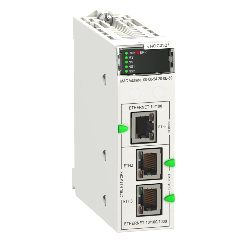 X80 kommunikációs modul, NOC control BMENOC0321 Schneider