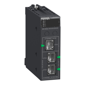   Schneider Electric Modicon M580 - BMENOC0321C -Ethernet module - 3 subnets - IP Forwarding function - Coated