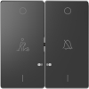 Schneider Electric Merten System Design - MTN3429-6034 - Billentyű, ne zavarj/takarítás szimbólummal, System-D, antracit