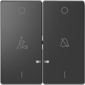   Schneider Electric Merten System Design - MTN3429-6034 - Billentyű, ne zavarj/takarítás szimbólummal, System-D, antracit