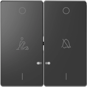 Schneider Electric Merten System Design - MTN3429-6034 - Billentyű, ne zavarj/takarítás szimbólummal, System-D, antracit