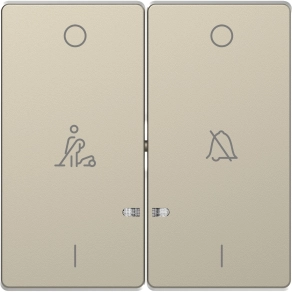 Schneider Electric Merten System Design - MTN3429-6033 - Billentyű, ne zavarj/takarítás szimbólummal, System-D, szahara