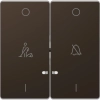 Schneider Electric Merten System Design - MTN3429-6052 - Billentyű, ne zavarj/takarítás szimbólummal, System-D, mokka