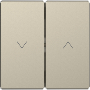   Schneider Electric Merten System Design - MTN3855-6033 - Dupla billentyű, redőnyvezérléshez, System-D, szahara