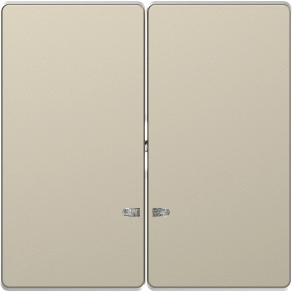 Schneider Electric Merten System Design - MTN3420-6033 - Dupla billentyű, fényjelzős funkciókhoz, System-D, szahara