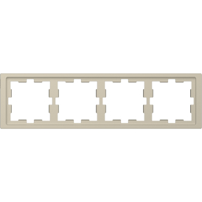   Schneider Electric Merten System Design - MTN4040-6533 D-Life négyes keret, szahara