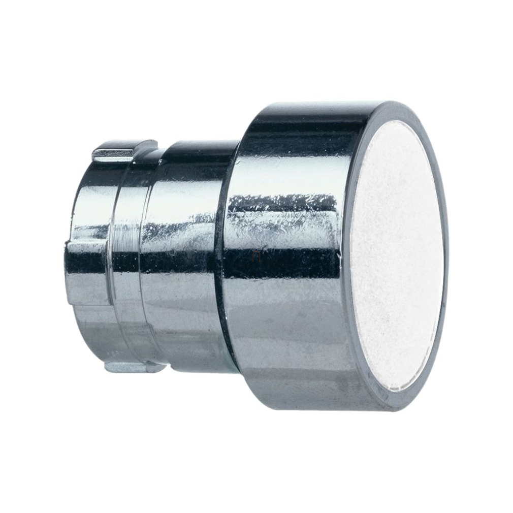 Easy Harmony XB2, Nyomógomb fej, fehér, fém, panelbe süllyesztett, 22mm, visszatérő, jelöletlen ZB2BA1C Schneider