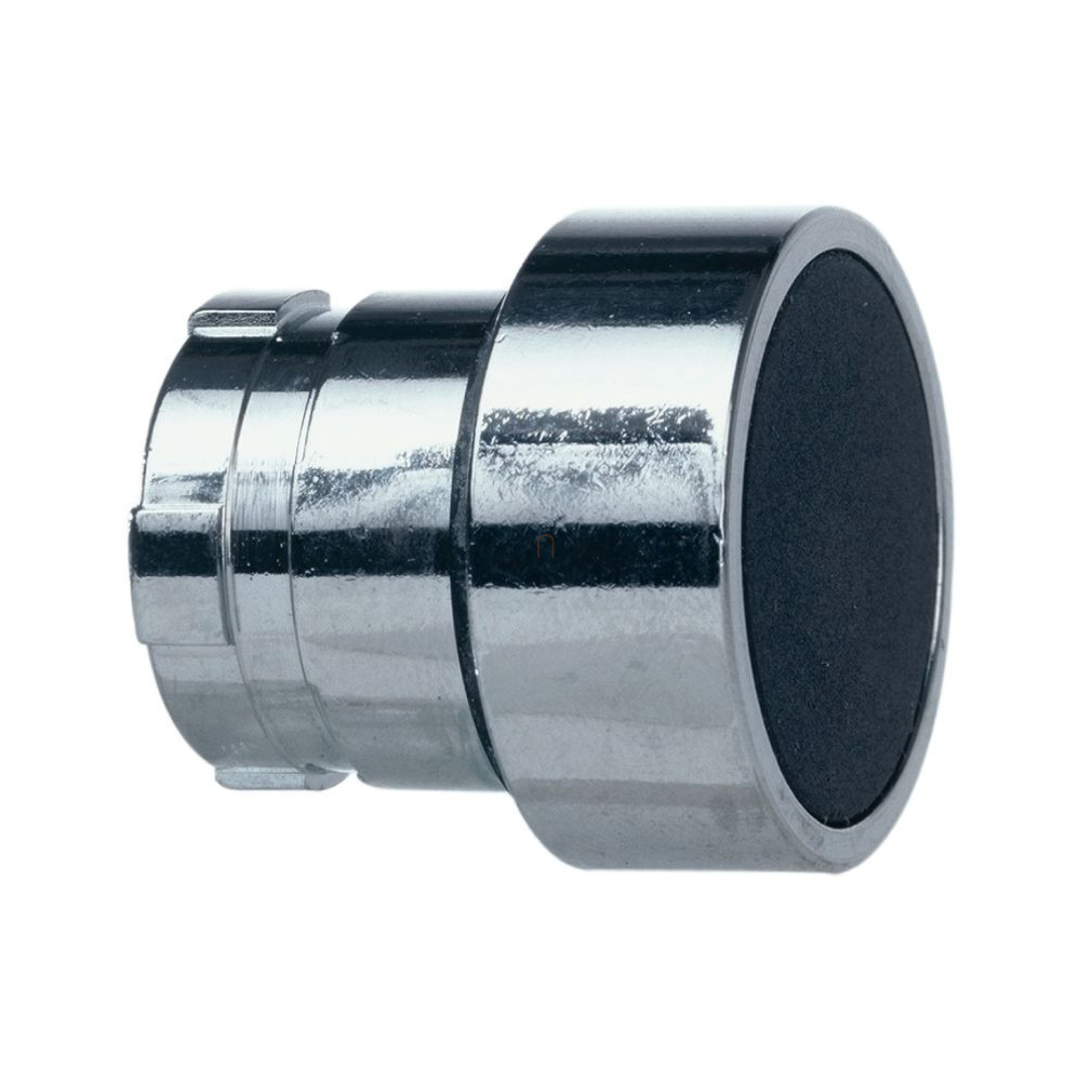 Easy Harmony XB2, Nyomógomb fej, fekete, fém, panelbe süllyesztett, 22mm, visszatérő, jelöletlen ZB2BA2C Schneider