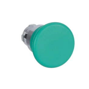 Schneider Electric Easy Harmony XB2 - ZB2BC3C - Nyomógomb fej, gombafejű, zöld, fém, 22mm, Ø40mm, visszatérő