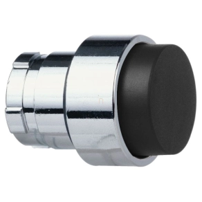   Schneider Electric Easy Harmony XB2 - ZB2BL2C - Nyomógomb fej, kiemelkedő, fekete, fém, 22mm, visszatérő, jelöletlen