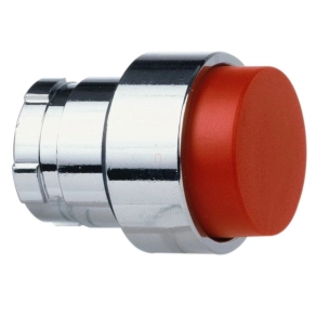   Schneider Electric Easy Harmony XB2 - ZB2BL4C - Nyomógomb fej, kiemelkedő, piros, fém, 22mm, visszatérő, jelöletlen