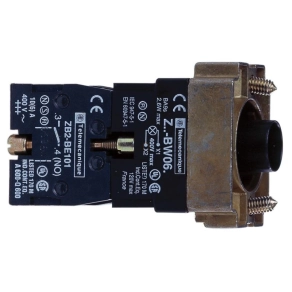   Schneider Electric Easy Harmony XB2 - ZB2BW065C - Világító aljzat, gallér, led nélkül, AC 380V, fém