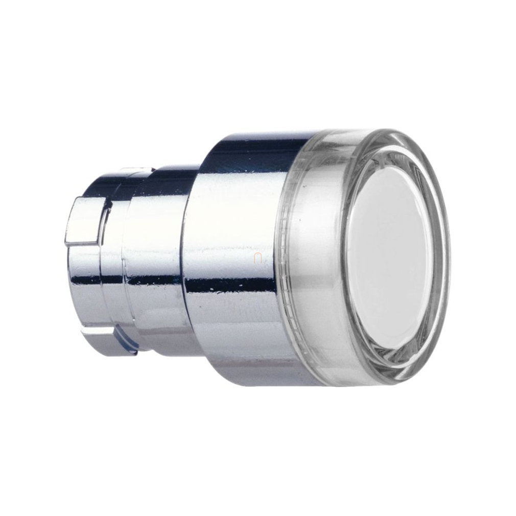 Easy Harmony XB2, Világító nyomógomb fej, fehér, fém, panelbe süllyesztett, 22mm, visszatérő ZB2BW31C Schneider