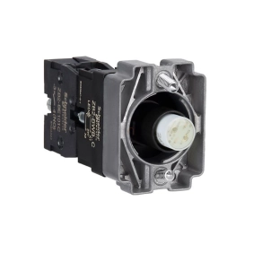   Schneider Electric Easy Harmony XB2 - ZB2BWB51C - Világító aljzat, gallér, narancssárga led, fém,
