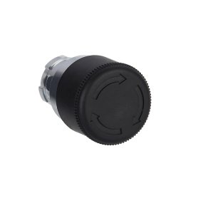 Schneider Electric Easy Harmony XB2 - ZB2BS42C - Nyomógomb fej, gombafejű, fekete, fém, 22mm