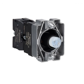   Schneider Electric Easy Harmony XB2 - ZB2BWB61C - Világító aljzat, gallér, kék led, fém