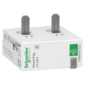 Schneider Electric PowerTag - A9MEM1522 - Acti9 vezeték nélküli fogyasztásmérő, 1P+N, elmenő