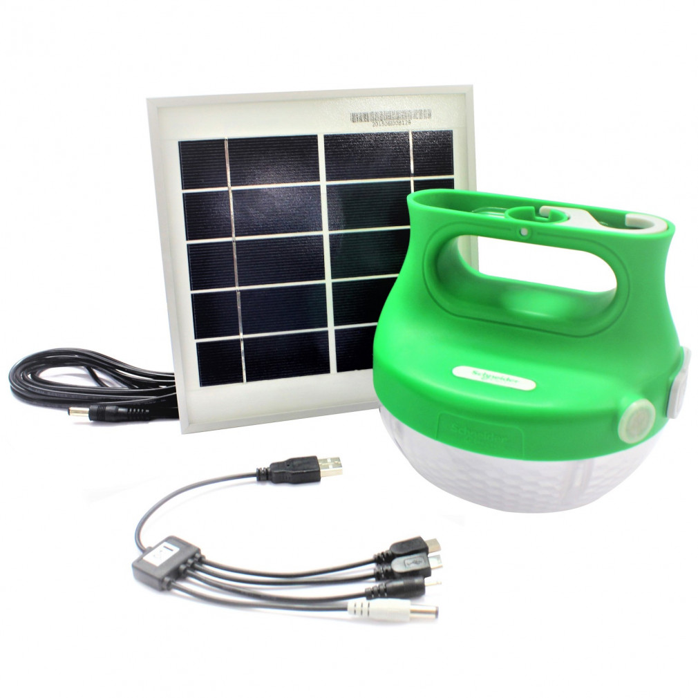 Napelemes LED lámpa, 1.2W, IP65 - Mobiya Schneider Electric AEP-LB01-SU12W