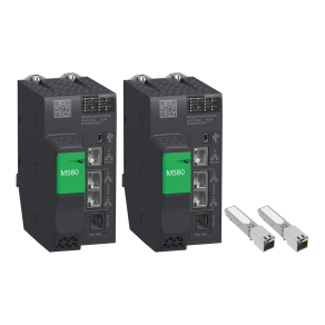   Schneider Electric Modicon M580 - BMEH582040K - Kit made of: 2x BMEH582040 + 2x 490NAC0100
