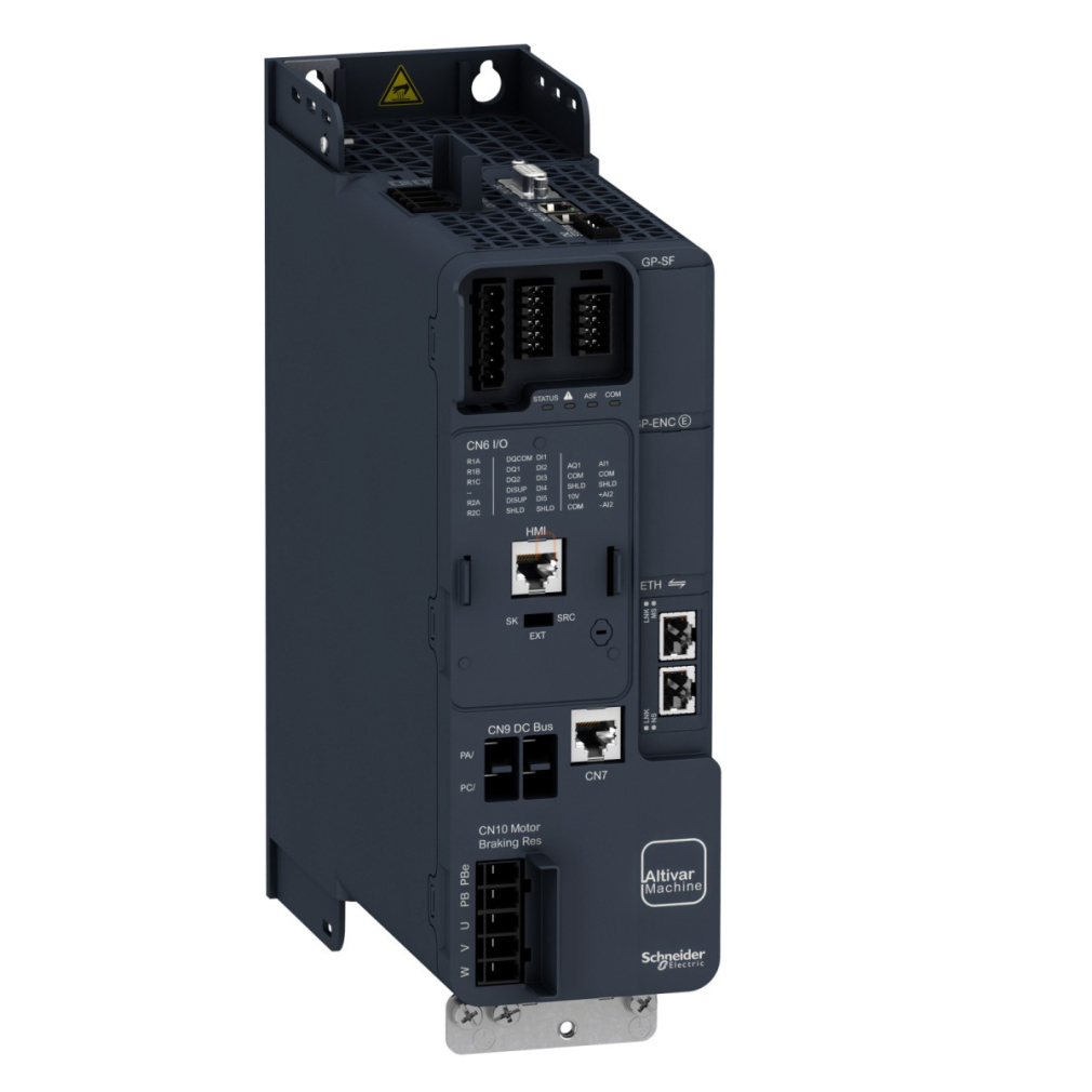 ATV340 frekv.váltó, 2,2kW/400V/3f, duális Ethernet ATV340U22N4E Schneider