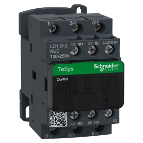 Schneider Electric TeSys D - LC1D12KUE - D kontaktor GREEN - 3P 440V 12A 200VAC
